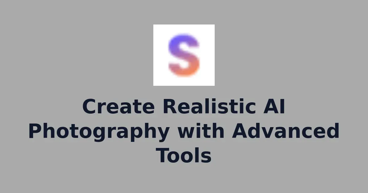 Create Realistic AI Photography with Advanced Tools