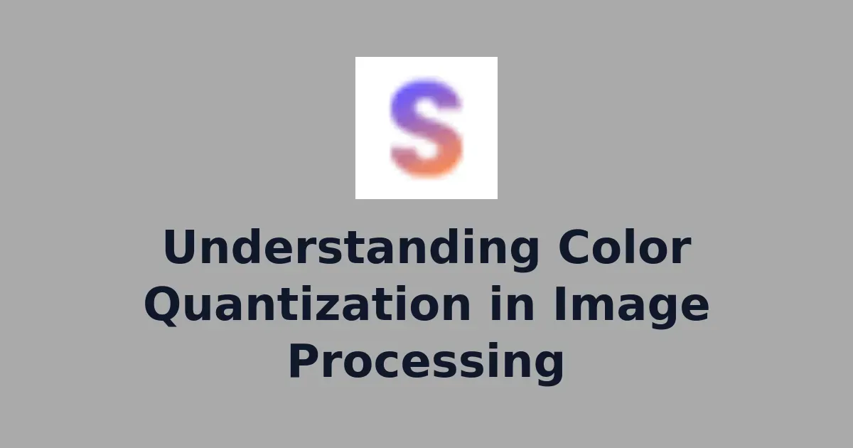 Understanding Color Quantization in Image Processing