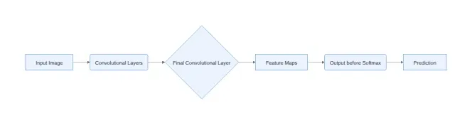 Diagram: Input Image, Convolutional Layers, Final Convolutional Layer, Feature Maps